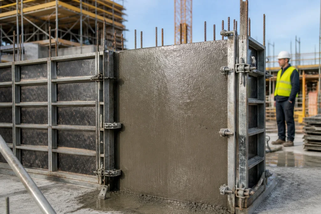 Béton bancher : murs solides et durables
