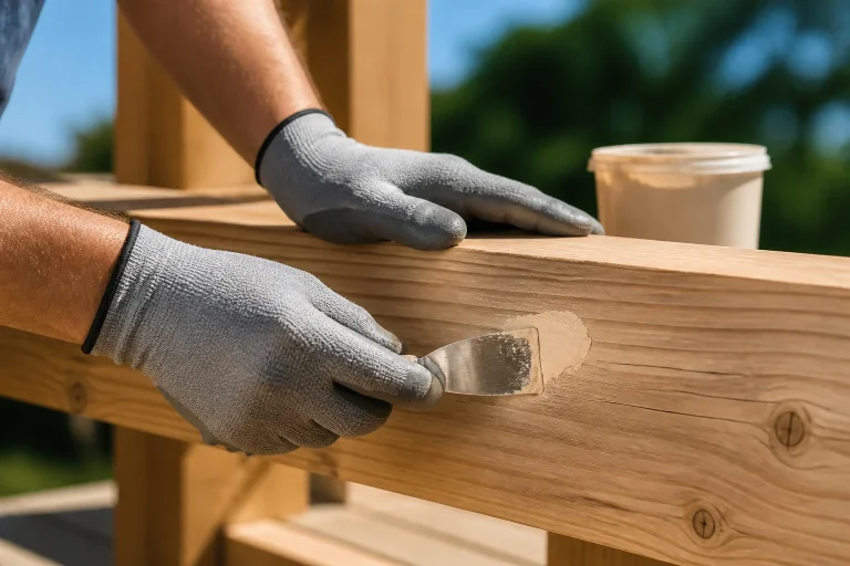 Reparation de bois exterieur