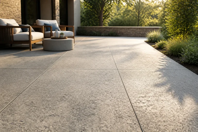 Beton texture gris mineral pour exterieur
